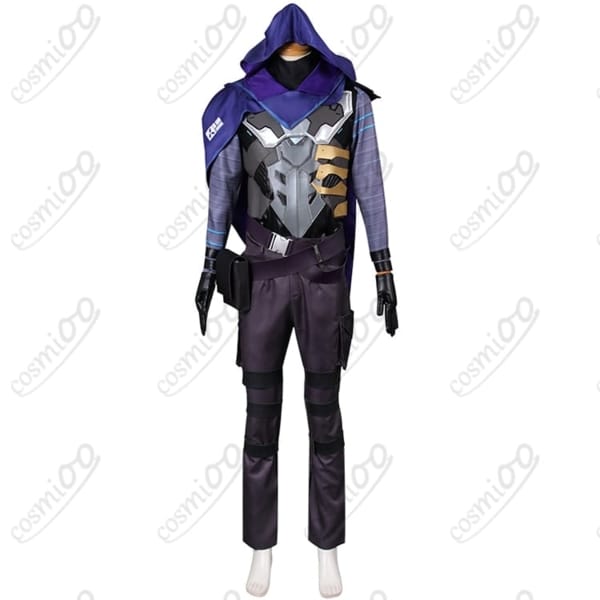 VALORANT「オーメン」コスプレ衣装 影と煙を纏う高再現フルセット
