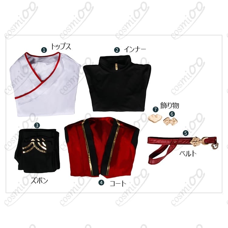 崩壊：スターレイル ウェイ 羅浮工造司制服 高品質・通気性◎ - 5枚目の画像