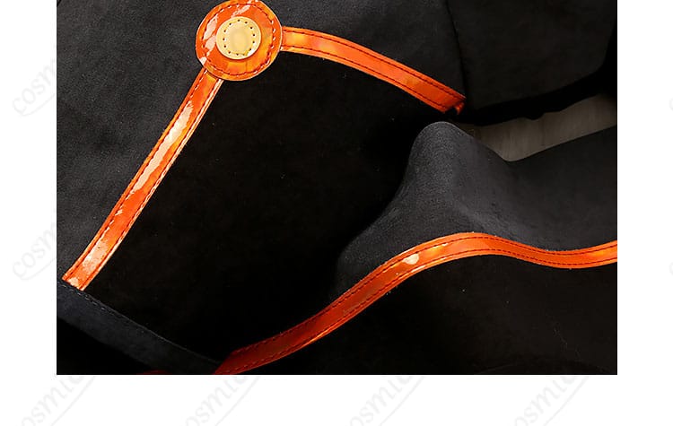 FGO 岸波白野（ザビ子） コスプレ衣装の衣領装飾詳細。高級感のある仕上がりとキャラクターにぴったりのデザイン。