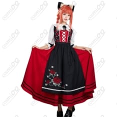 狼と香辛料 ホロ アルザス民族衣装コスプレ 高再現・可憐さと賢さを纏う一着 - 2枚目の画像（サムネイル）