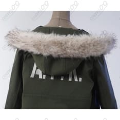 ペルソナ5 佐倉双葉 私服コスプレ衣装 高再現・モッズコート＆赤スターTシャツ - 5枚目の画像（サムネイル）