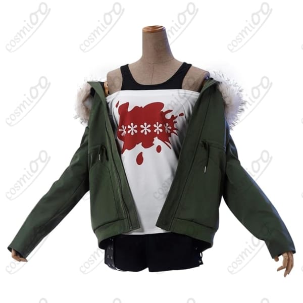 ペルソナ5 佐倉双葉 私服コスプレ衣装 高再現・モッズコート＆赤スターTシャツ