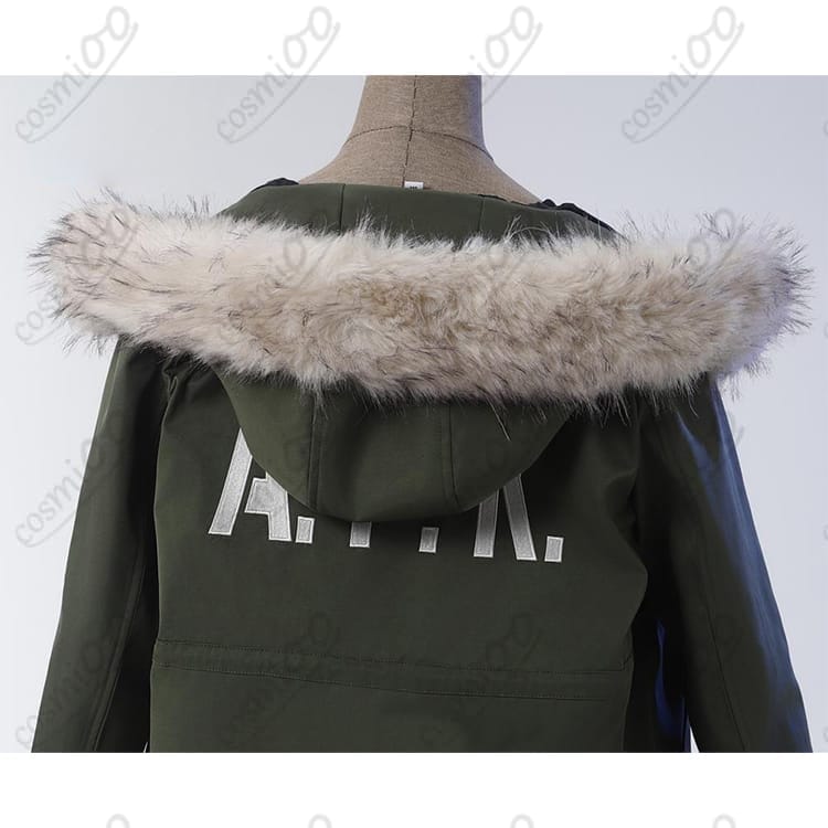 ペルソナ5 佐倉双葉 私服コスプレ衣装 高再現・モッズコート＆赤スターTシャツ - 5枚目の画像
