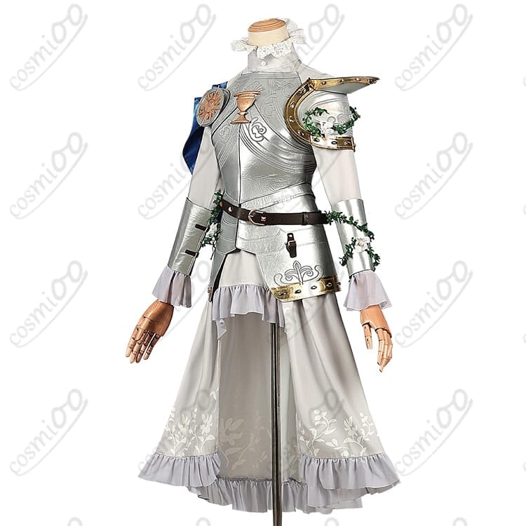 第五人格「心理学者エダ」銀の騎士コスプレ衣装 高品質・甲冑風・フルセット - 2枚目の画像