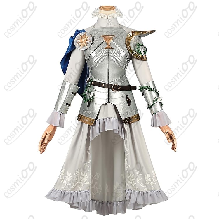 第五人格「心理学者エダ」銀の騎士コスプレ衣装 高品質・甲冑風・フルセット - 1枚目の画像