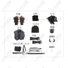 ファイナルファンタジーVII セフィロス コスプレ衣装｜片翼ギミック再現・靴オプション対応 - 6枚目の画像（サムネイル）