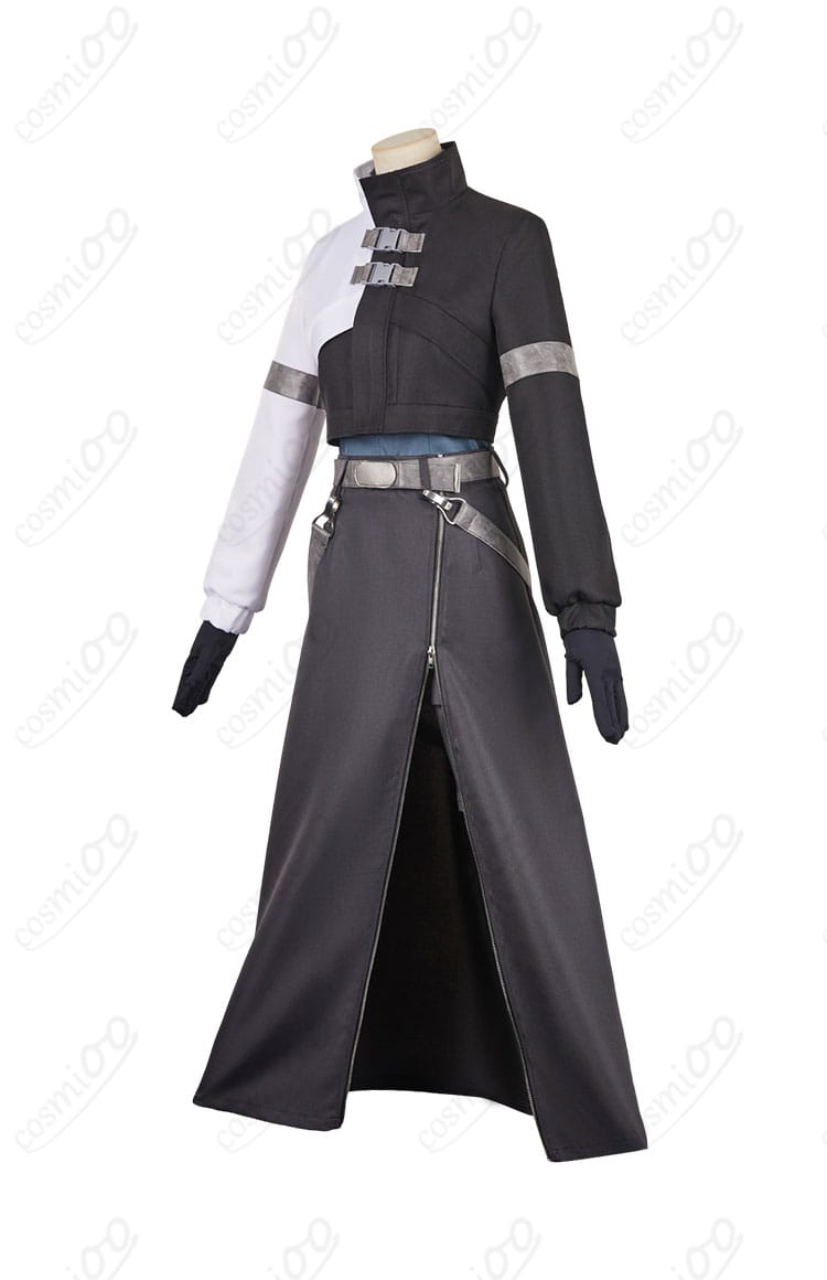 商品左側図｜亜白ミナ コスプレ衣装 第3部隊 隊長制服｜怪獣8号 コスプレ衣装の左サイドビュー