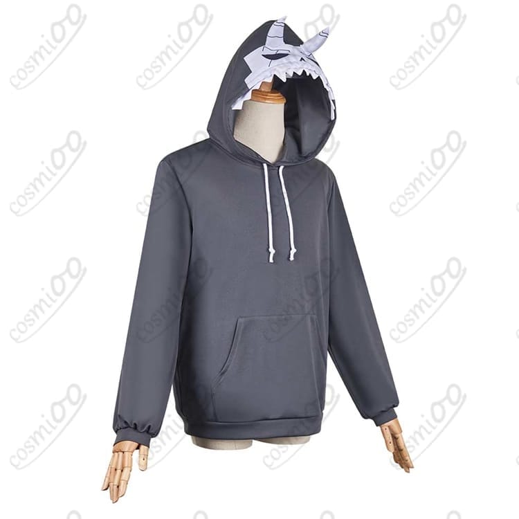 怪獣8号 日比野カフカ『怪獣パーカー』コスプレ 高品質・私服風デザイン - 3枚目の画像