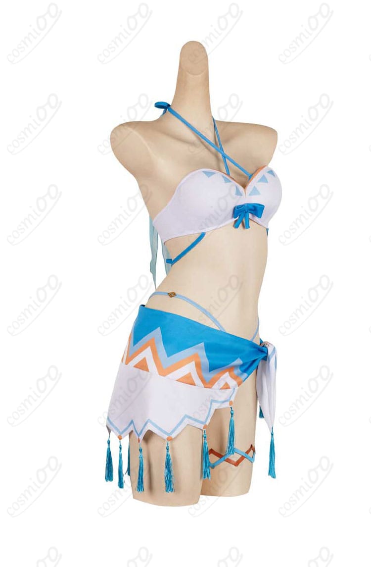蛍 水着 コスプレ衣装 ナタ 魔神任務の温泉、側面デザイン