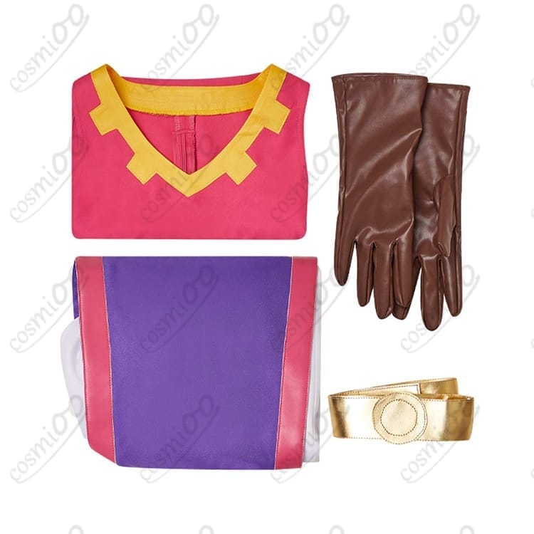 ゼルダの伝説 ゼルダ姫 コスプレ衣装 高再現・気品を纏うプリンセス風 - 6枚目の画像