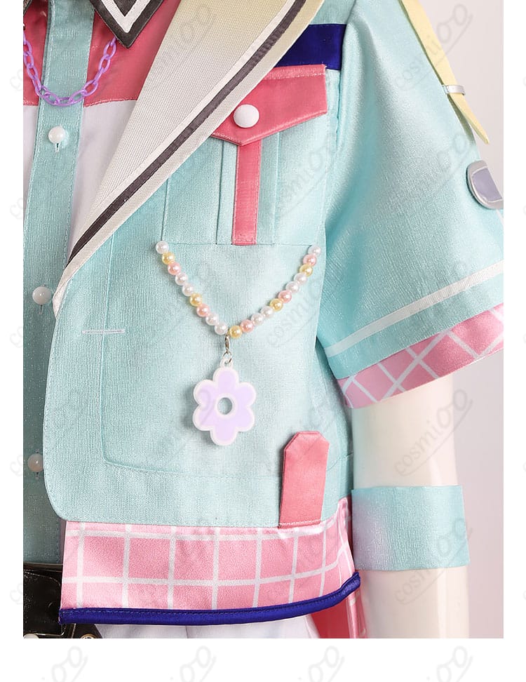 あんさんぶるスターズ！！ ハッピーチャーム衣装 服のポケット装飾の詳細 コスプレ衣装 明星スバル 春川宙 漣ジュン