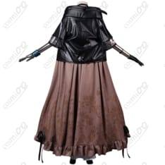 アークナイツ 焔影リード コスプレ衣装｜黒×深紅の焔影デザイン 高品質フルセット - 3枚目の画像（サムネイル）