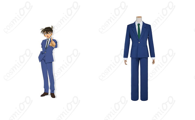 名探偵コナンの工藤新一コスプレ衣装、キャラクターと衣装の完璧な再現。コスプレファン必見！