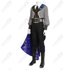 セフィロス コスプレ衣装｜黒コートと肩当てで威厳を纏う高再現モデル - 2枚目の画像（サムネイル）