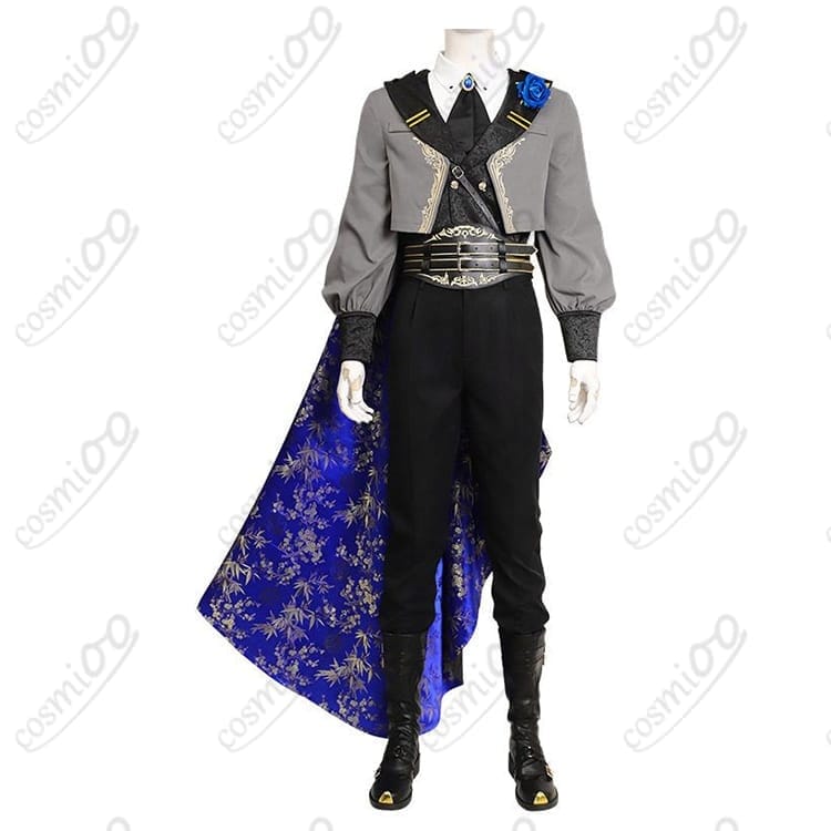 セフィロス コスプレ衣装｜黒コートと肩当てで威厳を纏う高再現モデル - 1枚目の画像