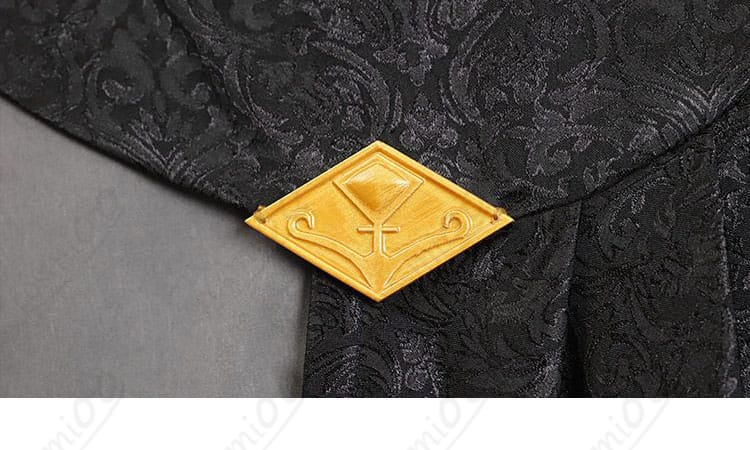 セフィロス コスプレ衣装背面の詳細。全体のデザインにこだわりが感じられる。