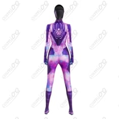 スパイダーバース マーゴ・ケス コスプレ衣装 高再現 ネオン発光風ライン - 4枚目の画像（サムネイル）