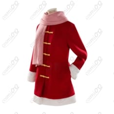 銀魂『神楽』冬服コスプレ衣装｜高再現・暖かいコート&マフラー付きフルセット - 3枚目の画像（サムネイル）