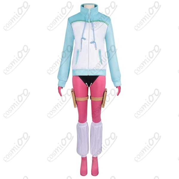 ニト同 出浦白津莉 コスプレ衣装 伸縮スーツ＋ロングコート 高再現フルセット