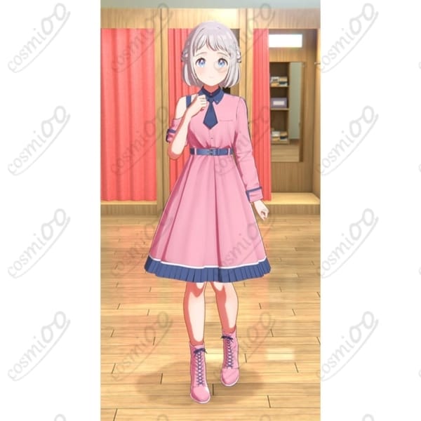 学園アイドルマスター 葛城リーリヤ コスプレ衣装 ピンク基調ステージ用フルセット