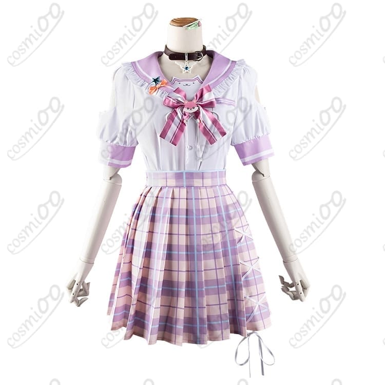 ホロライブ 博衣こより コスプレ衣装 白衣×制服風の研究者スタイル - 2枚目の画像