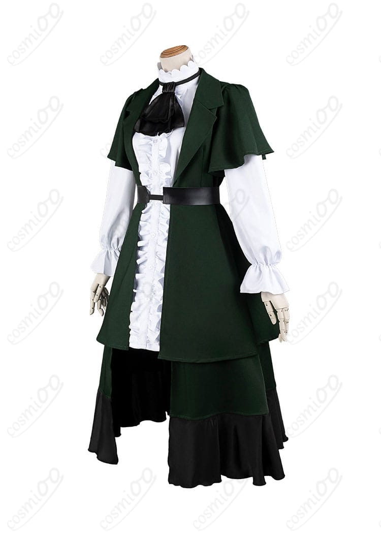 商品左側のコスプレ衣装の画像。ラブライブ！三船栞子の衣装のディテールがはっきりと見える角度です。
