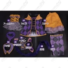 リゼロ『レム』ハロウィン2024 コスプレ｜黒×オレンジのメイド風・S〜XXL - 5枚目の画像（サムネイル）