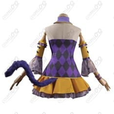 リゼロ『レム』ハロウィン2024 コスプレ｜黒×オレンジのメイド風・S〜XXL - 3枚目の画像（サムネイル）