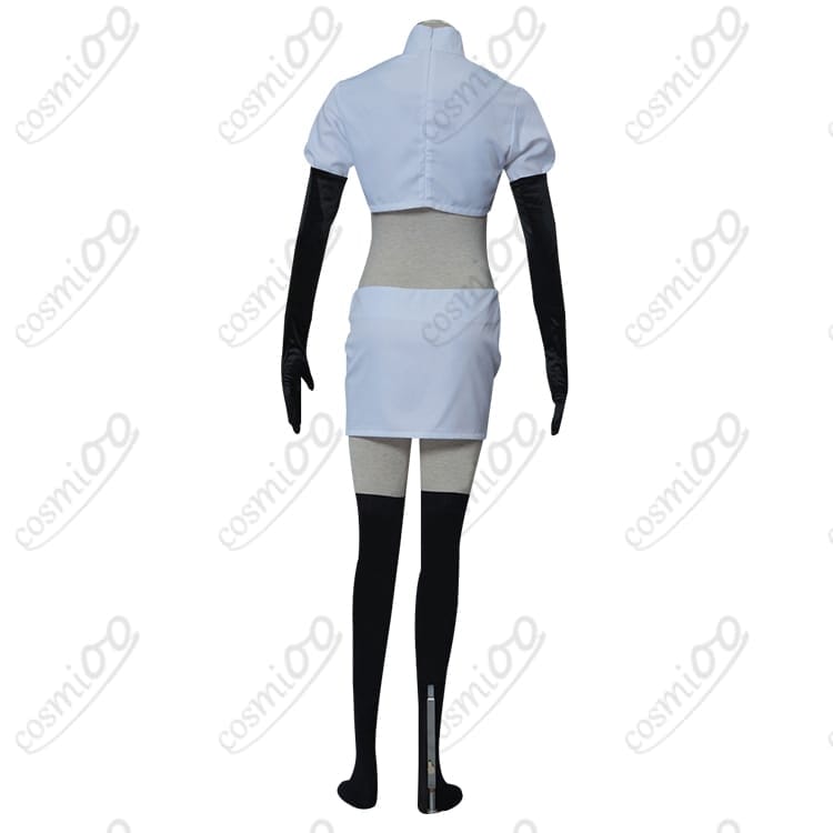 ポケモン『ムサシ』ロケット団白制服コスプレ衣装｜高再現・高品質・フルセット - 4枚目の画像