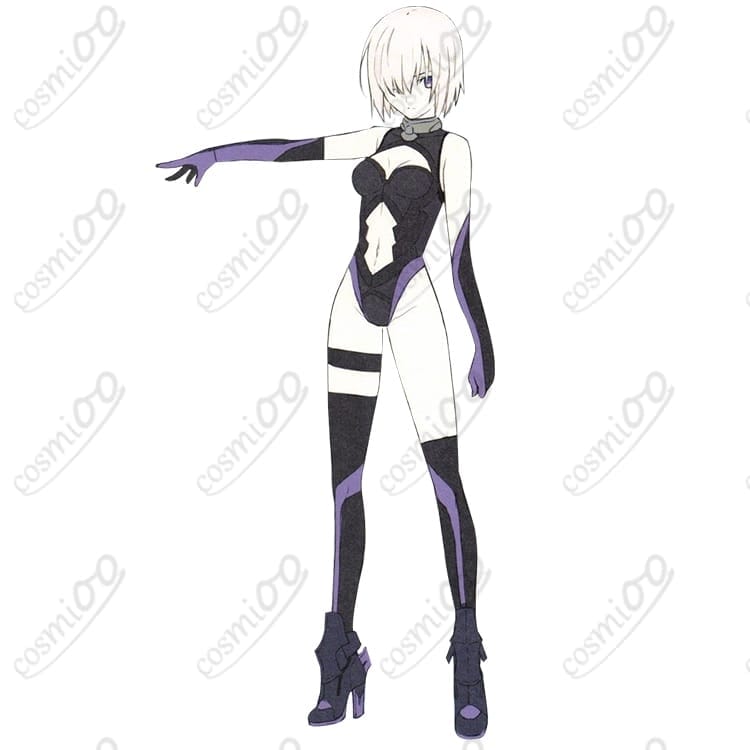 FGO マシュ・キリエライト コスプレ衣装 高品質・フルセット 盾まで高再現 - 1枚目の画像