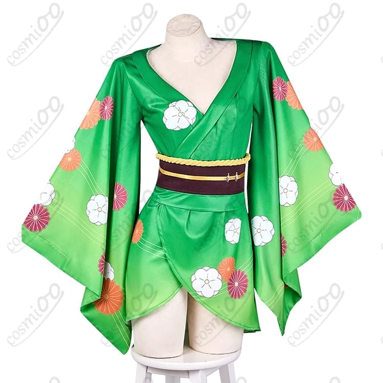 魔法少女にあこがれて 阿良河キウィ 正月振袖コスプレ｜高再現・華やか和装セット - 1枚目の画像