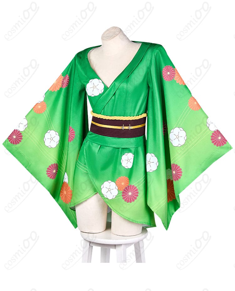 魔法少女にあこがれて 阿良河キウィ お正月ver. コスプレ衣装 サイドビュー【ディテールまで再現】
