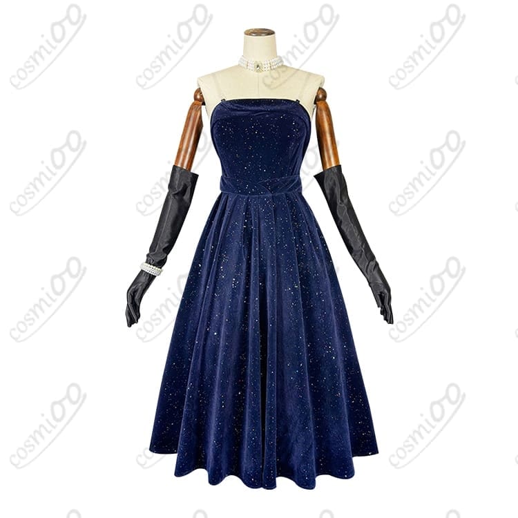 恋と深空 女主人公 夜に染まる コスプレ 高品質・清楚感あるフルセット - 1枚目の画像