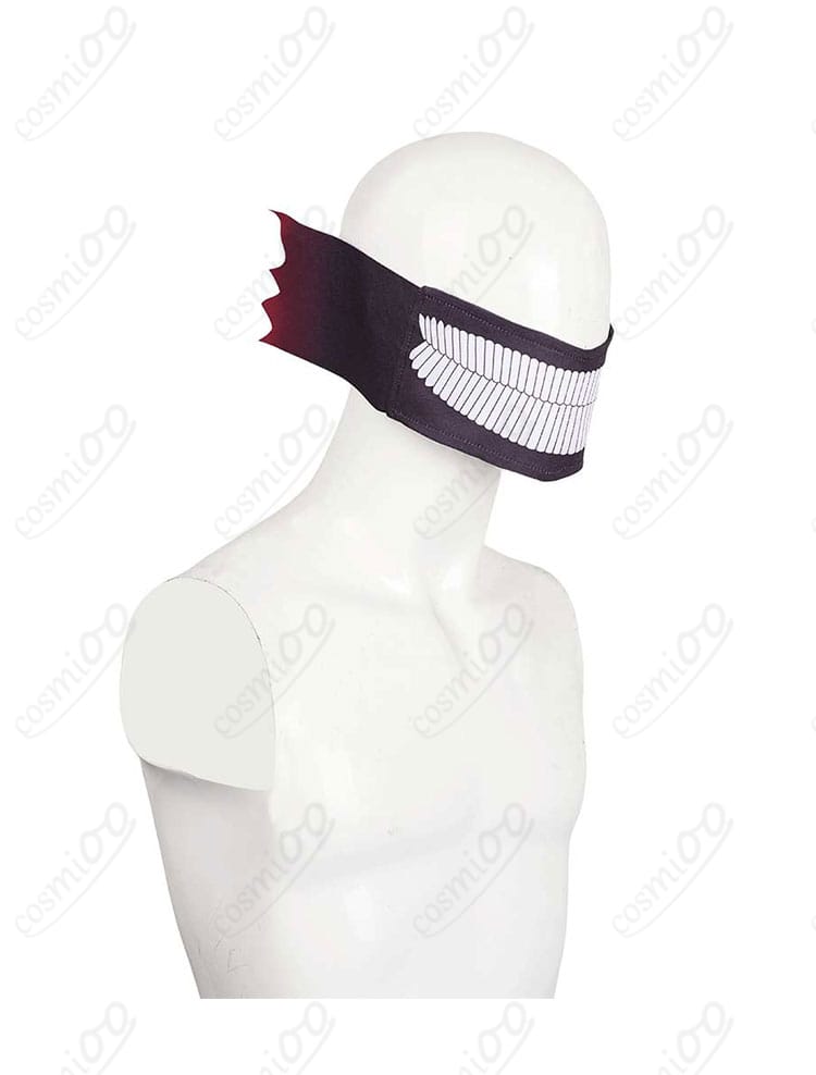 面具左側の装飾詳細 | 高倉健 コスプレ衣装 変身 面具の左側