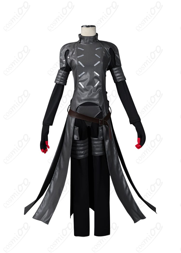 商品正面のコスプレ衣装。ペルソナ5: The Phantom Xのワンダー（Wonder）怪盗姿の詳細な再現です。