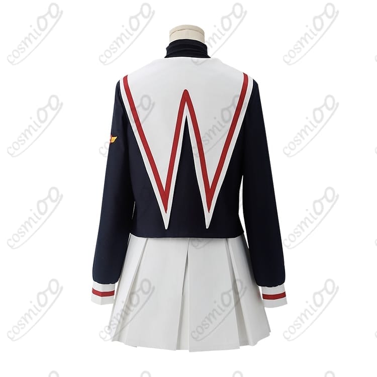 カードキャプターさくら桜＆知世友枝小学校冬セーラー制服高再現・フルセット - 2枚目の画像