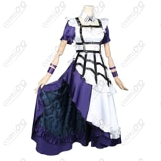 狂蘭メロコ メイド服コスプレ 高再現・ダークゴシック・フルセット - 2枚目の画像（サムネイル）