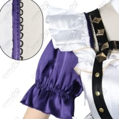 狂蘭メロコ メイド服コスプレ 高再現・ダークゴシック・フルセット - 4枚目の画像（サムネイル）