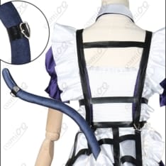 狂蘭メロコ メイド服コスプレ 高再現・ダークゴシック・フルセット - 5枚目の画像（サムネイル）