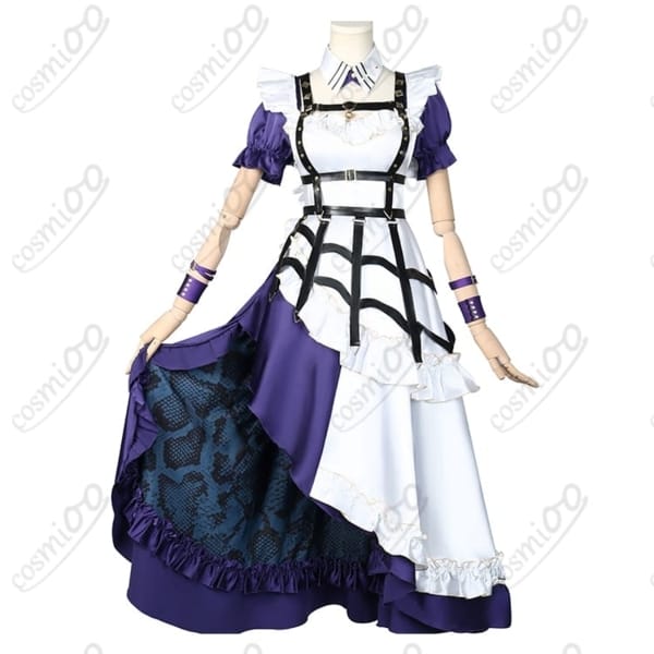 狂蘭メロコ メイド服コスプレ 高再現・ダークゴシック・フルセット