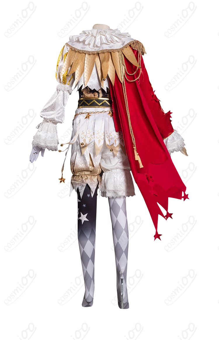 「星の王」コスプレ衣装の背面画像。衣装の後ろ姿とディテールがしっかりと確認できます。