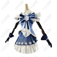 雪ミク 2025『キラキラスノーマテリアル』高品質コスプレ衣装 フルセット - 2枚目の画像（サムネイル）