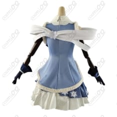 雪ミク 2025『キラキラスノーマテリアル』高品質コスプレ衣装 フルセット - 3枚目の画像（サムネイル）