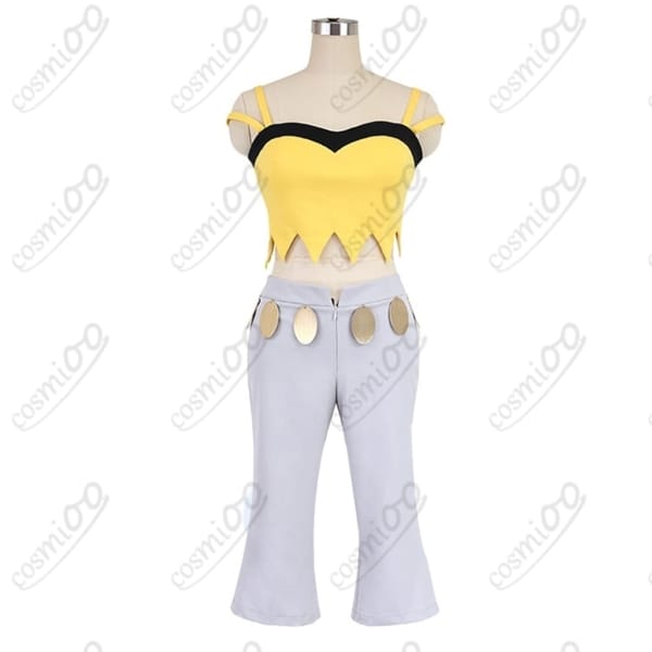 ポケモンHGSS カリン コスプレ衣装 高再現 エレガントな四天王スタイル