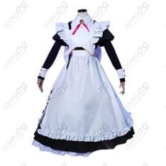 にじさんじ セレン・龍月 メイド服コスプレ 高再現・紫ドラゴンの魅力を纏う