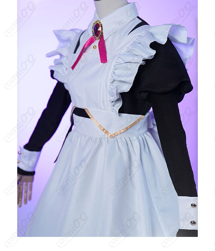 肩袖装飾の詳細 - 精密な肩袖のデザイン、セレン龍月 コスプレ衣装