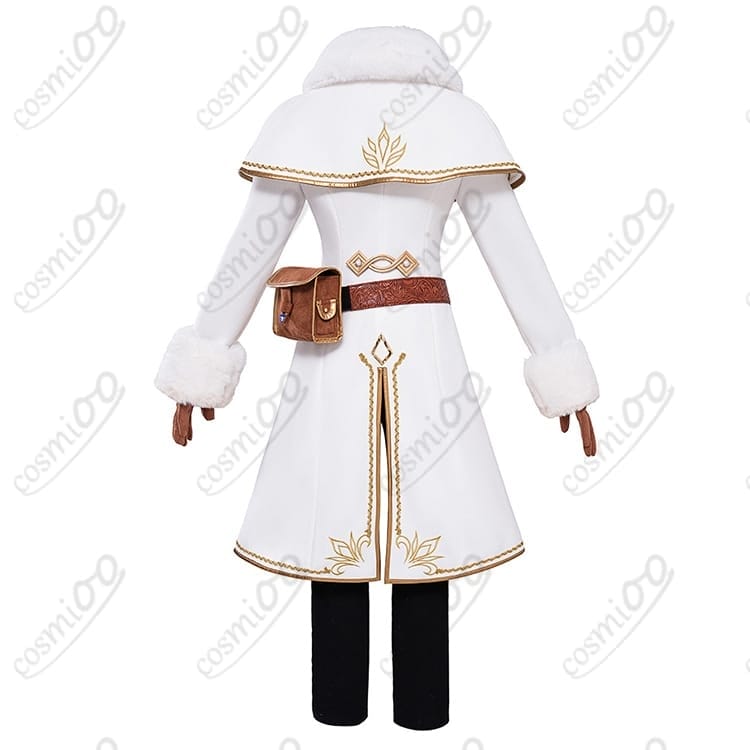 ゼルダの伝説ブレワイ｜ゼルダ姫冬服コスプレ衣装・高再現・防寒・快適 - 3枚目の画像