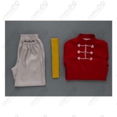 銀魂『神楽』烙陽決戦篇コスプレ衣装｜高再現・動きやすいチャイナトップ&帯セット - 6枚目の画像（サムネイル）