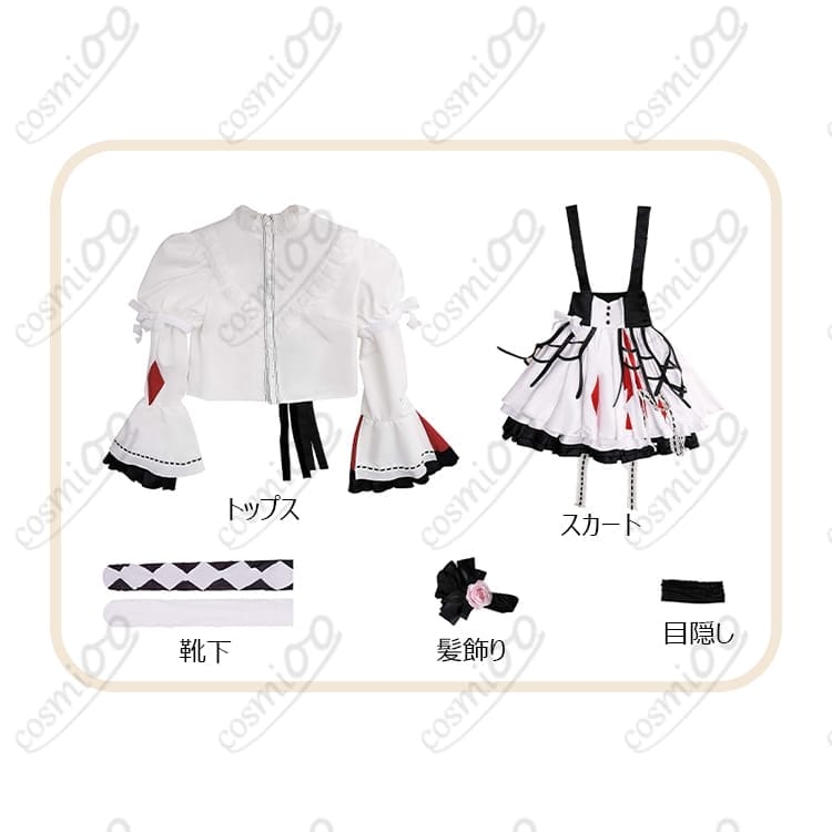 プロセカ 暁山瑞希『苦痛の綻花』コスプレ衣装 高再現 可愛さと中性的魅力を両立 - 5枚目の画像