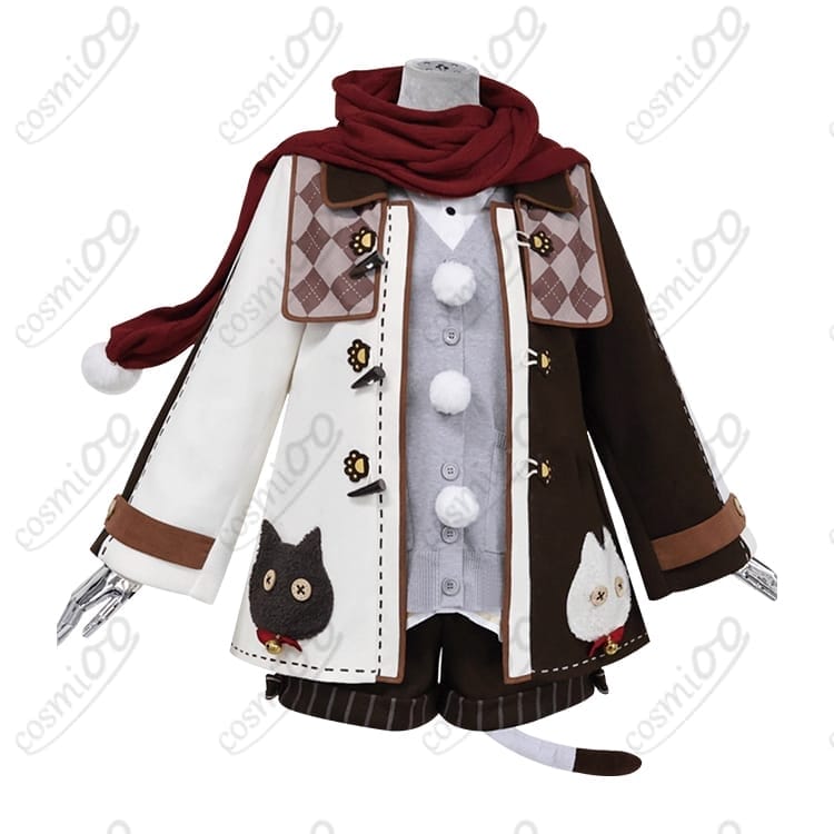 プロセカ男性共通『Warming Cat』冬服 高再現コスプレ もこもこで暖か - 1枚目の画像
